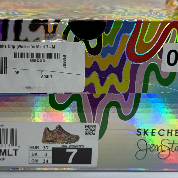 Skechers Jen Stark’s signature psychedelic rainbow “drip” design - Picture 10 of 10